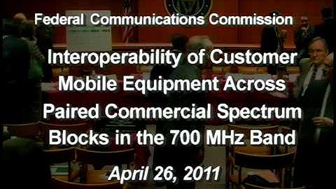 700 MHz Interoperability Workshop