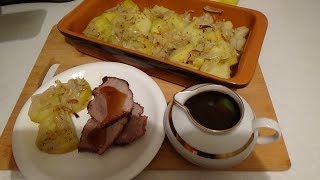 МЯСО ЗАПЕЧЁННОЕ ПО- РУССКИ С КАРТОФЕЛЕМ НА УТИНОМ ЖИРЕ МЯСО ЗАПЕЧЁННОЕ ПО- РУССКИ С КАРТОФЕЛЕМ НА УТИНОМ ЖИРЕ