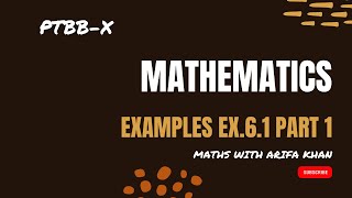 Class 10 Examples Ex. 6 .2 A. M