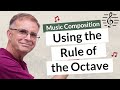 What to do with the rule of the octave  music composition