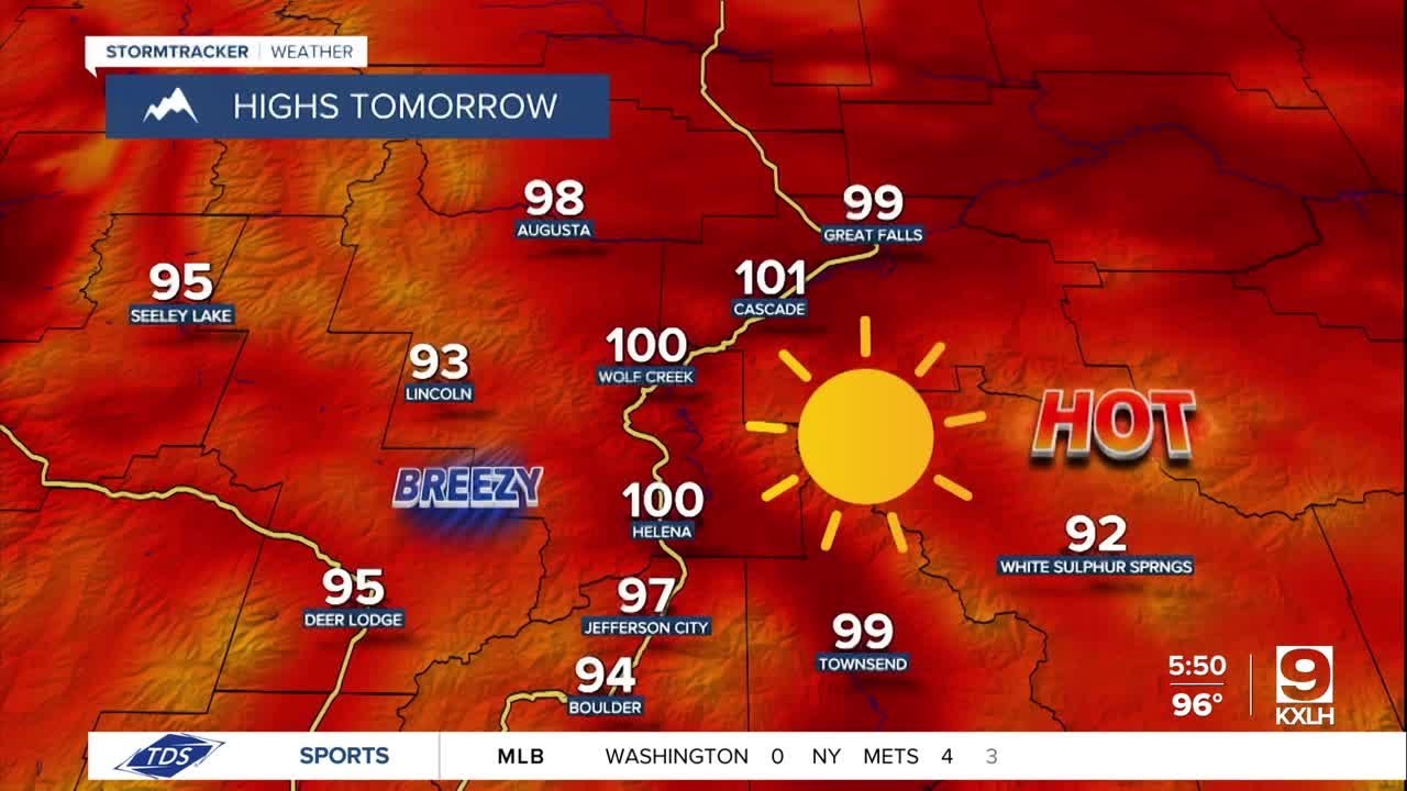 Hottest day of the year so far on Wednesday - YouTube