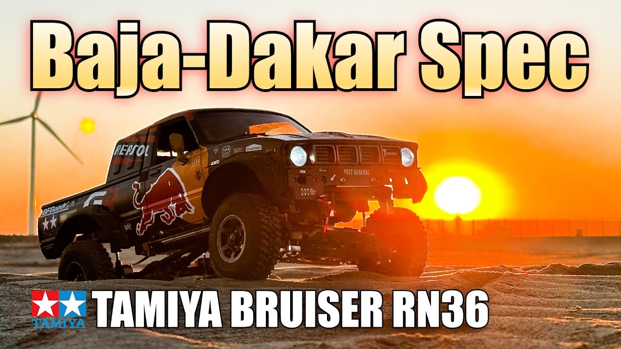 タミヤ ハイラックス4WD ハイリフト（RN36）Baja-Dakar spec