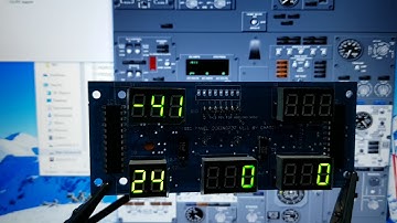 Electric panel for Prosim737