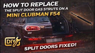 How To Replace Split Doors Boot Gas Struts on a Mini Cooper Clubman F54