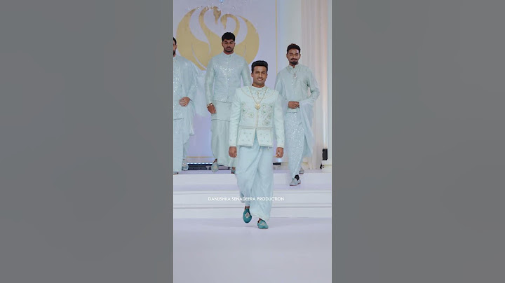 “The Sri Lankan Sophistication” | Danushka Senadeera Production