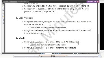 LabMinutes# RS0063 - Cisco BGP Path Selection (Part 4)