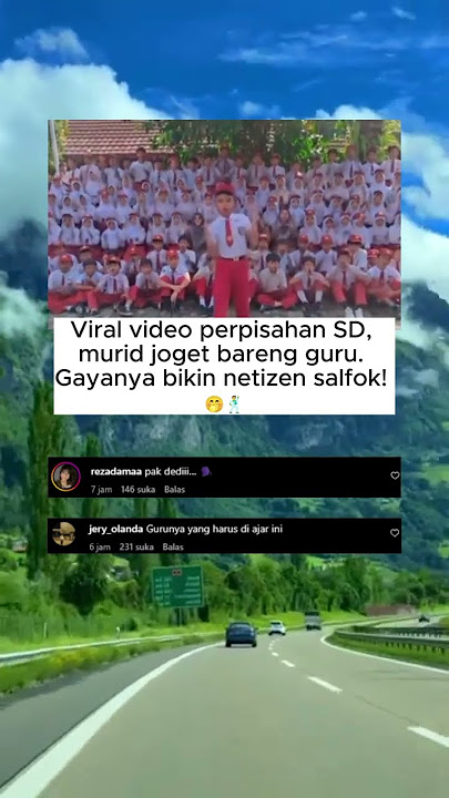 Joget Murid & Guru di Perpisahan SD Bikin Heboh #wtfact #sekolah #siswa