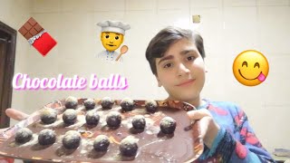 كيف تعمل chocolate balls 