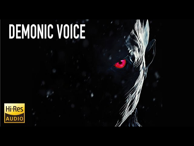 Scary Demonic Voice Phrases| Horror Voices | Sound Effects class=