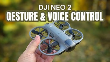 DJI Neo 2 Gesture Control and Voice Control