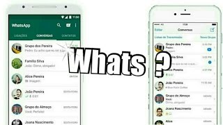 Como deixar o WHATS igual do Iphone