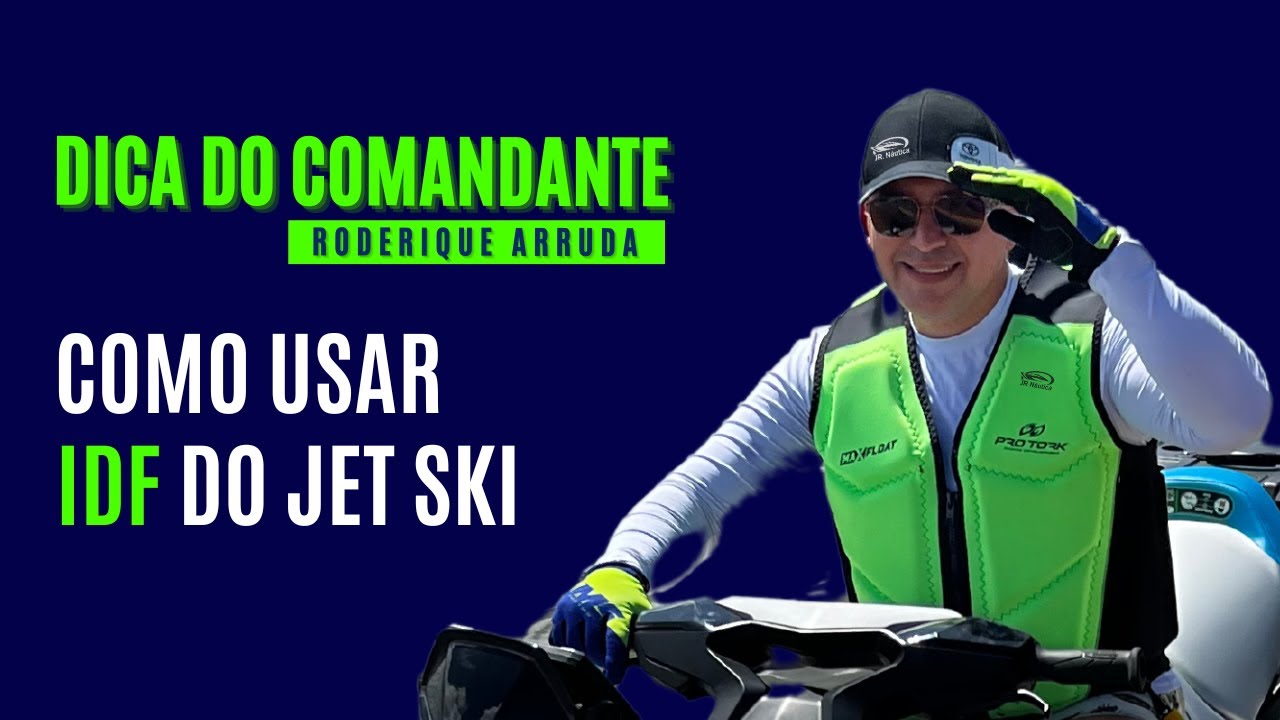 COMO USAR A SISTEMA IDF no jet ski Sea Doo (DICA DO COMANDANTE)