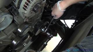 POWER STEERING PUMP PULLEY REMOVAL