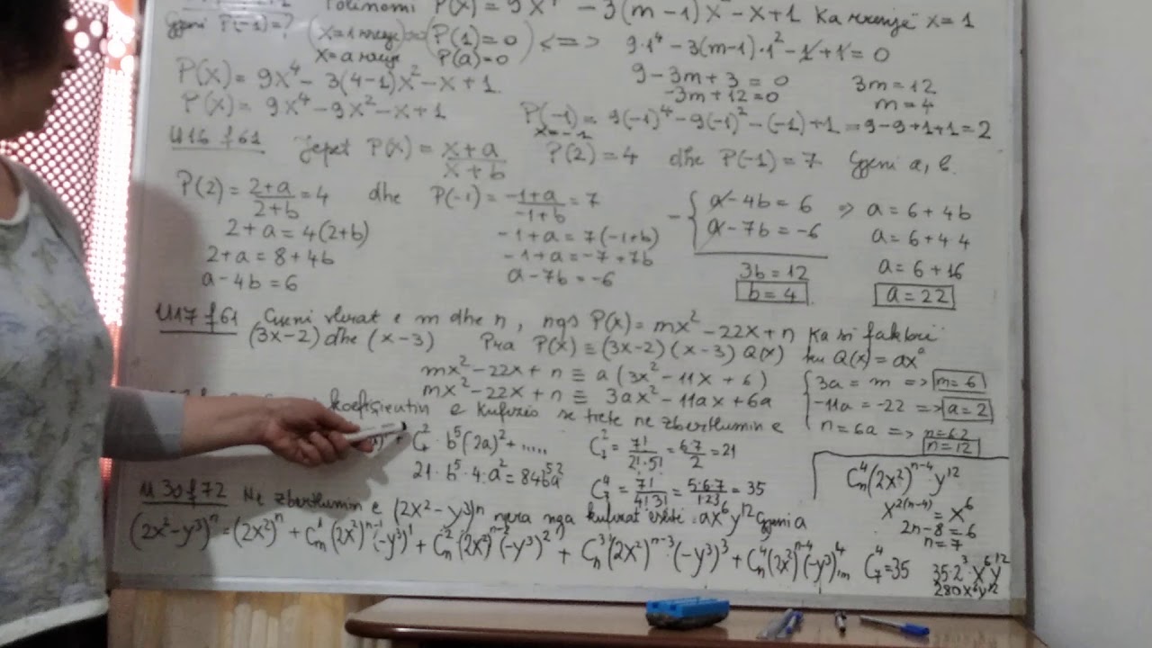 MSH.Polinomi Teorema Binomiale