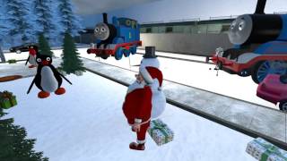 Thomas Tank Engine Pingu Birthday Party