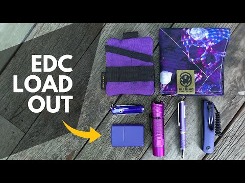 All-Purple EDC Loadout with Urban EDC Gear