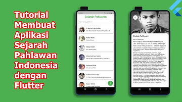 Tutorial Membuat Aplikasi Sejarah Pahlawan Indonesia dengan Flutter