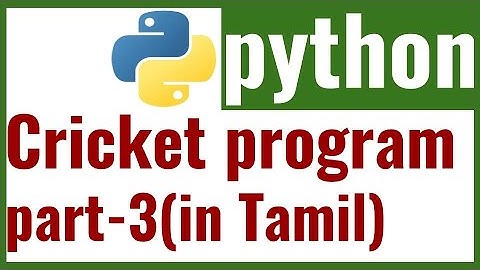 full python cricket match program - 20-20 cricket match