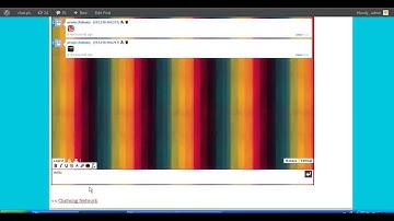 Create Chatroom and embed into wordpress