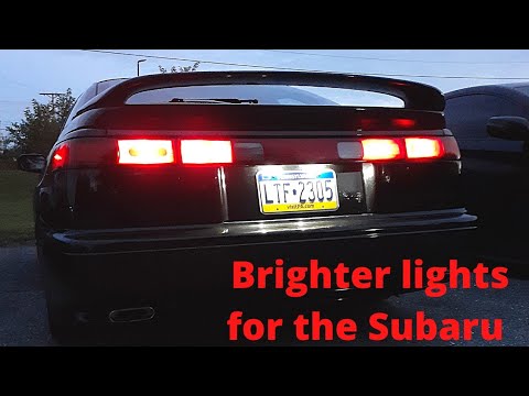 92-97 Subaru SVX lighting upgrade