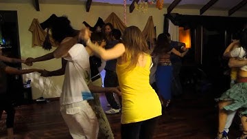 Itay Elazar & Inna @ Shanie Ram (Zouk Lambada party African-style) 30.01.2014