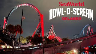 Howl O Scream at SeaWorld Orlando was DEAD! - All 5 Maze POVs w/ NEW Mazes + Pipeline Night Rides!