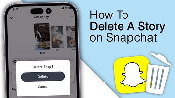 How To Delete A Story On Snapchat! [2024]