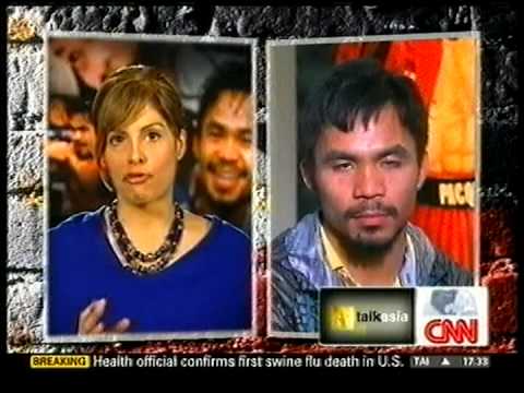 Manny Pacquiao on Talk Asia 3/3