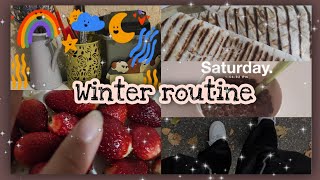 روتيني في فصل الشتاء ️l My winter routine ️