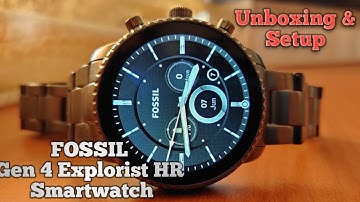 Fossil Gen 4 Explorist Smartwatch - Unboxing and First Impressions