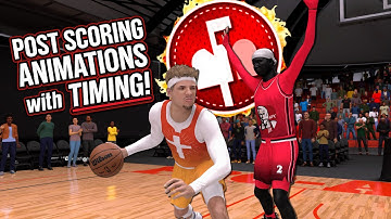 These POST SCORING ANIMATIONS Will Change Your BUILD in NBA 2K26 Forever!