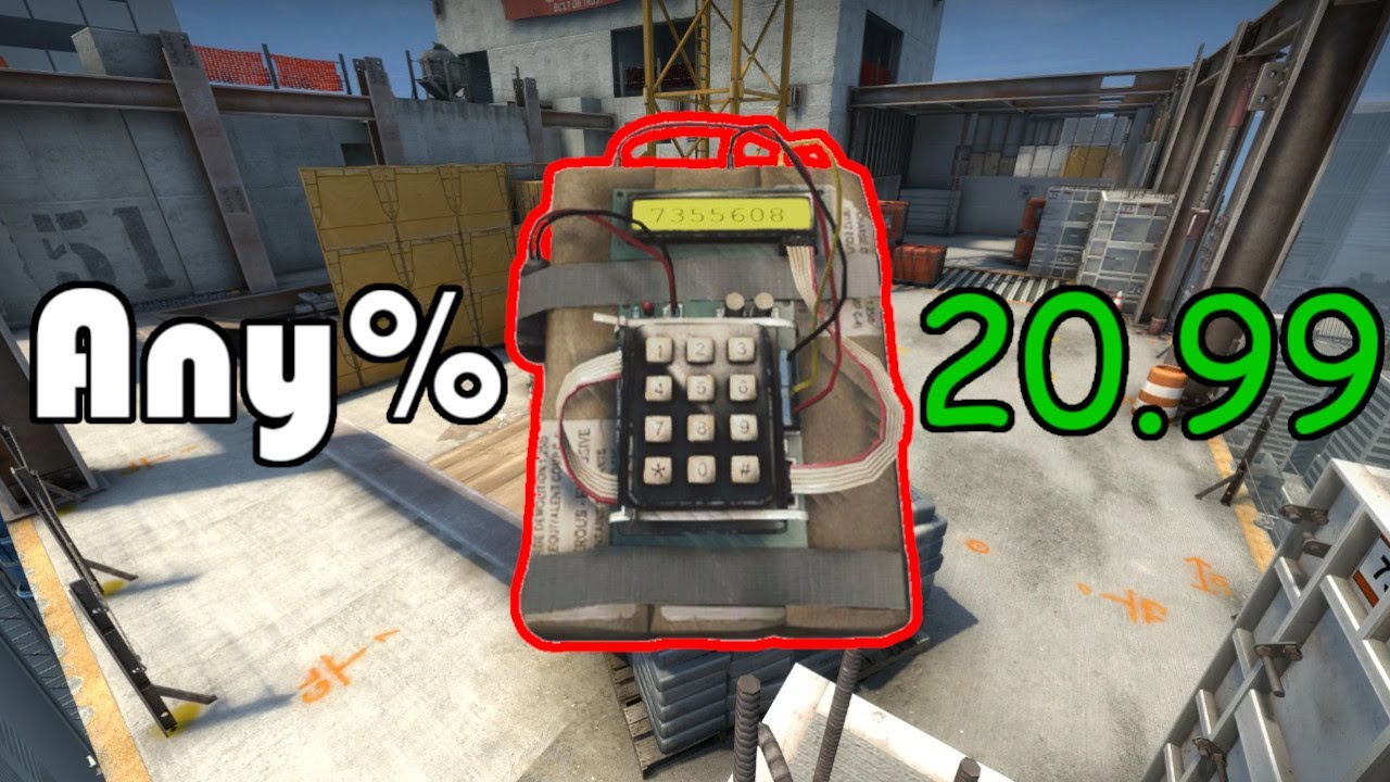 CS:GO Bomb Plant Speedrun | Any% 20.99 | Vertigo Site A - YouTube