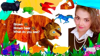 Story:Brown Bear Brown Bear #ericcarle #learning #storytimeforkids #kidsbooksreadaloud #booksforkids