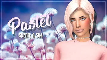 ☁️ Sims 4 : Pastel  | Create A Sim & Full CC List | ☁️