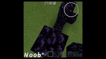 Noob vs Pro vs speedrunners. How they build a nether portal in Minecraft