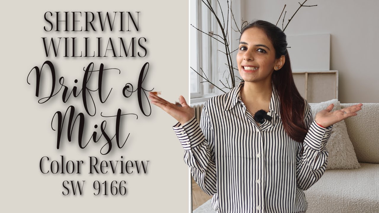 Sherwin Williams DRIFT OF MIST Color Review SW 9166