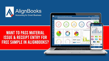 Want To Pass Material Issue & Receipt Entry For Free Sample in AlignBooks?