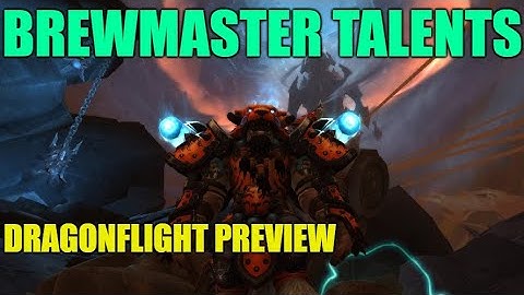 Brewmaster Monk Talent preview for 10.0 Dragonflight!