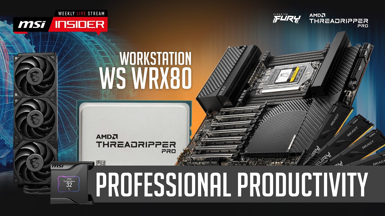 MSI WS WRX80, uma monstruosa placa-mãe para CPUs Ryzen Threadripper PRO 5000