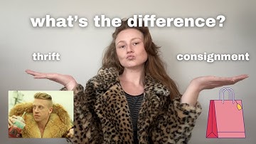 thrift shop vs consignment store- let