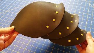 Crafting with Cosplay Fabrics  EP. 39  EVA foam shoulder piece