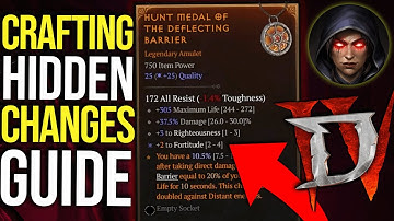 Diablo 4 - You are missing out: Hidden Masterworking Changes