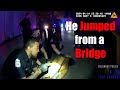 He was Hallucinating and Jumped onto the Freeway!