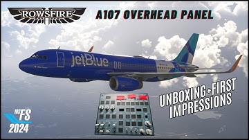 Rowsfire A107 Overhead Panel - Is het goed? - Uitpakken + eerste indrukken