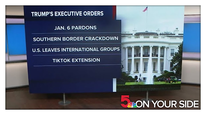 President Donald Trump signs over 50 executive orders