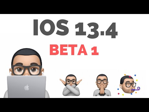 iOS 13.4 beta 1 : Les nouveautés d'iOS 13.4 / iPadOS 13.4 (français)