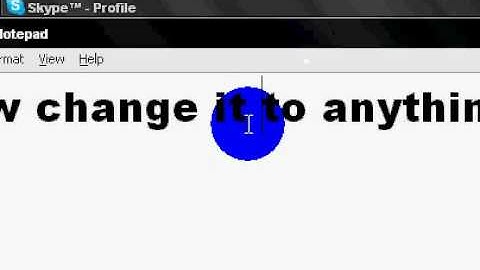 Skype Tutorial: How To Change Your Name