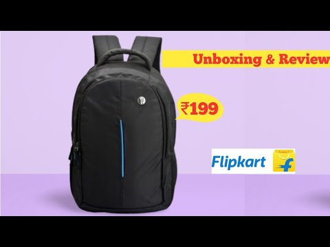 Flipkart school bag review | School bag under 200 | School bag unboxing ...