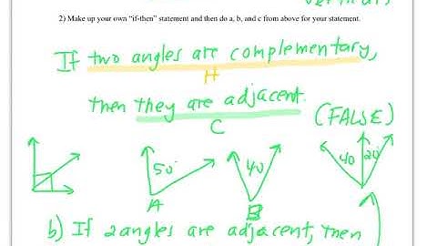 Geometry Unit 2 Quiz 1 review