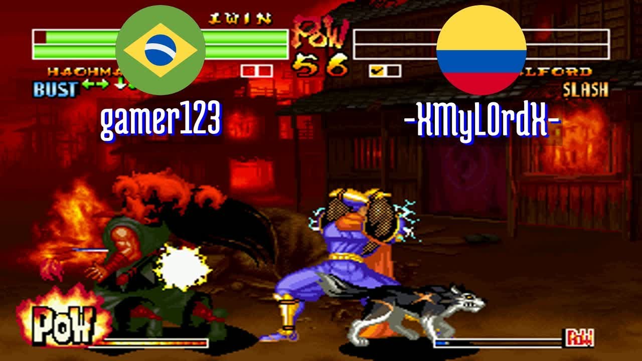 FT5 @samsho4: gamer123 (BR) vs -XMyL0rdX- (CO) [Samurai Shodown IV